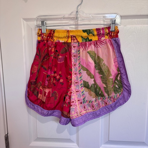 FARM Rio Mixed Scarves Shorts - Picture 7 of 9